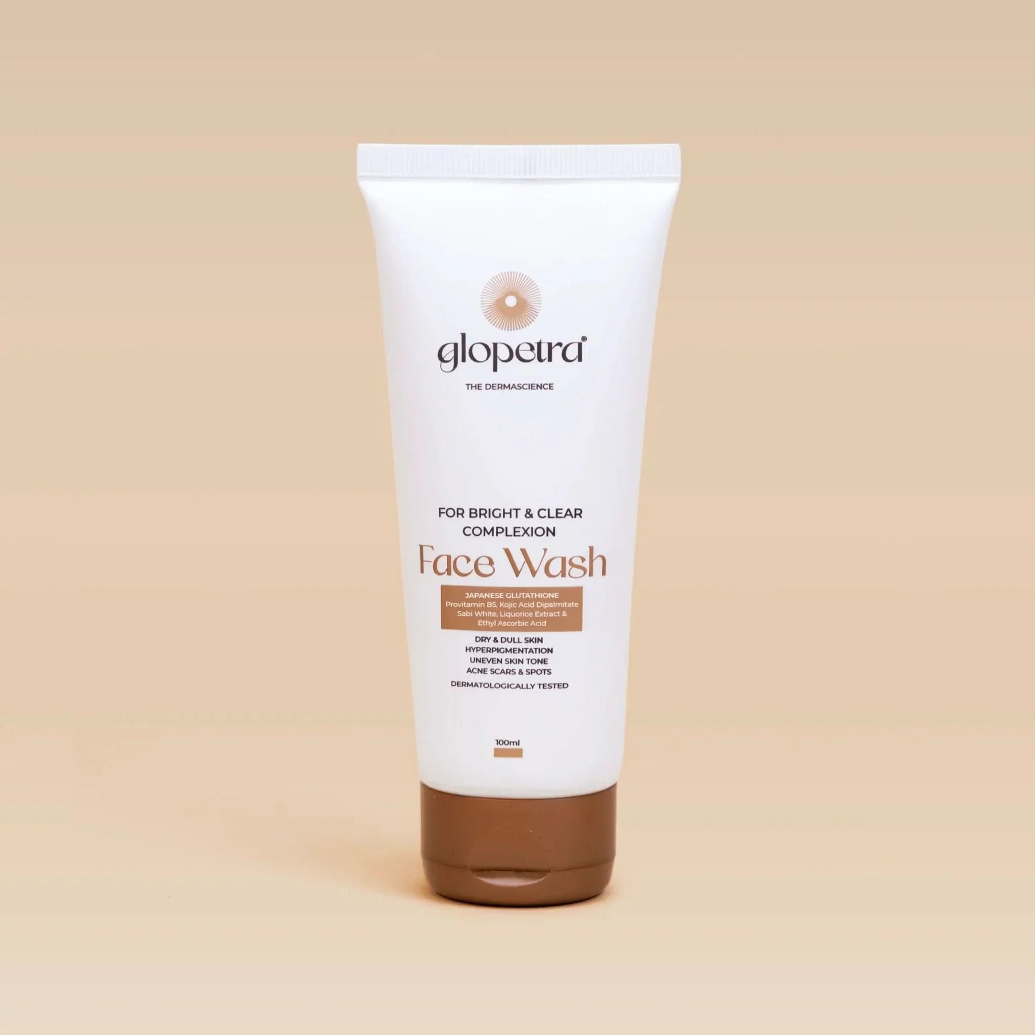 Glopetra Face Wash For Acne Scars & Spots