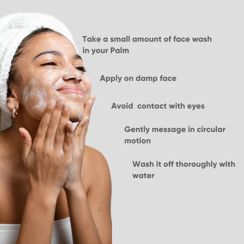 COSIQ Glycolic Acid Face Cleanser AHA-10%, 100ml