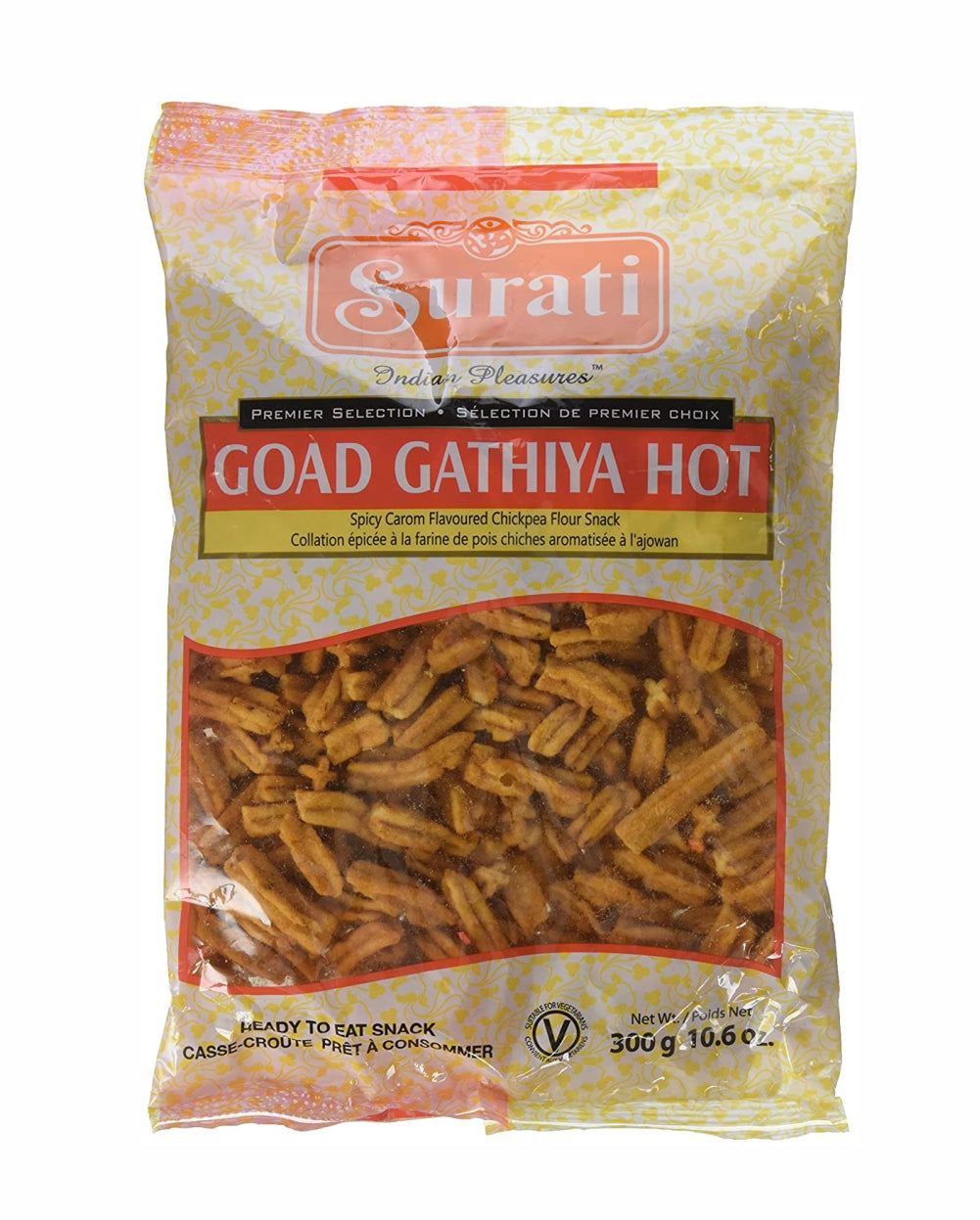 Surati Snacks Goad Gathiya Hot 300gm