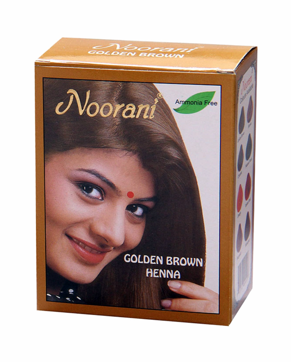 Noorani Henna Golden Brown Color 60gm