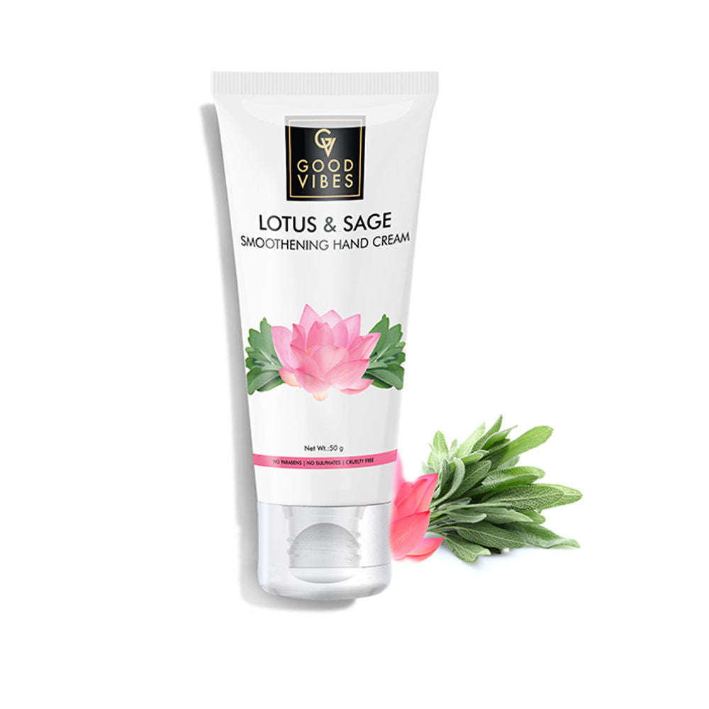 Good Vibes Smoothening Hand Cream - Lotus and Sage