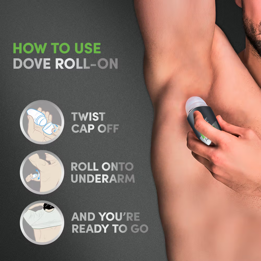 Dove Men + Care Extra Fresh Anti - Perspirant Roll - On