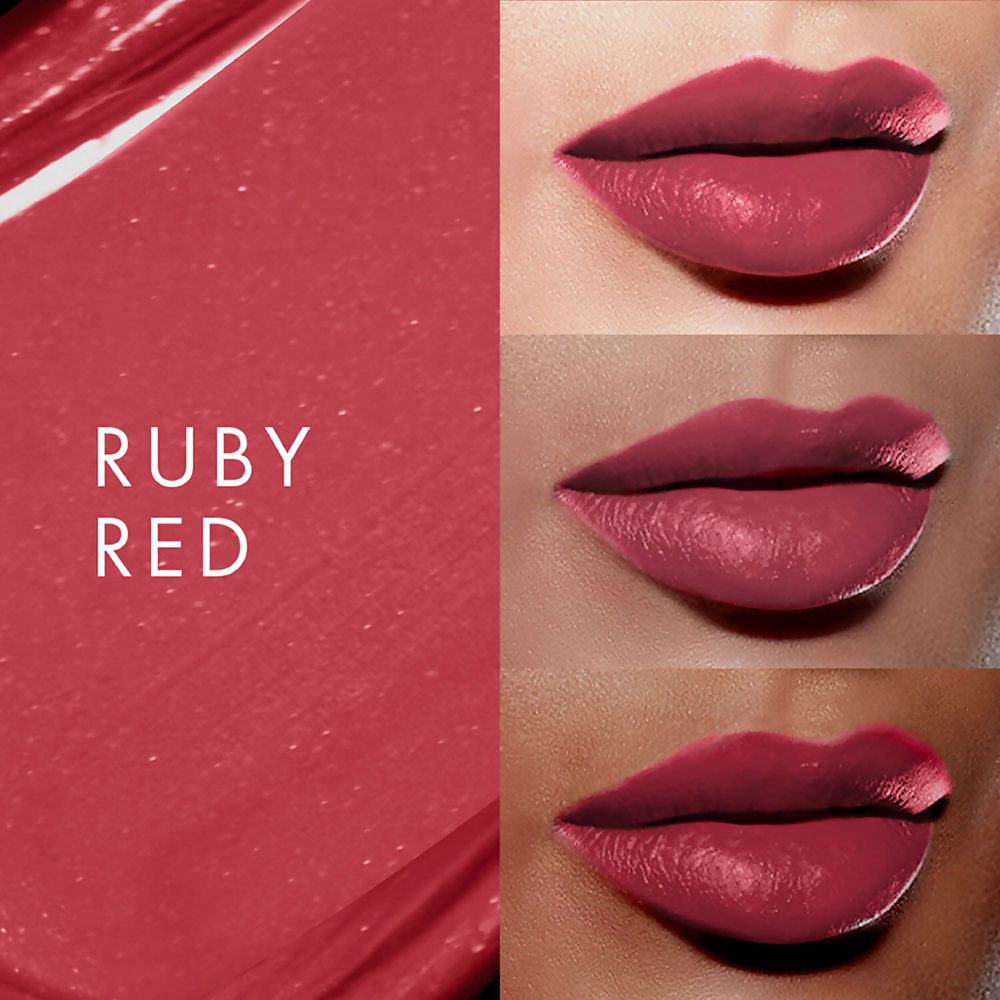 Lakme Glitterati Collection Shine Lipstick - Ruby Red