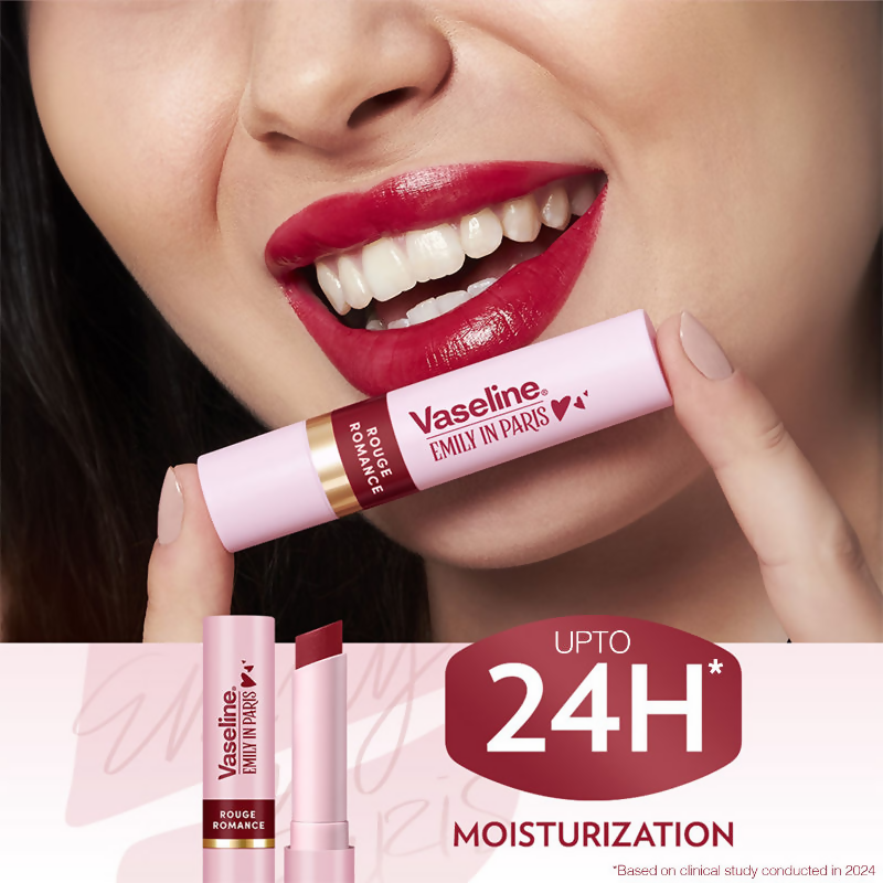 Vaseline Emily In Paris Tinted Lip Balm Stick - Rouge Romance