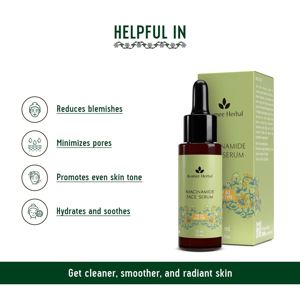 Avimee herbal Niacinamide Face Serum