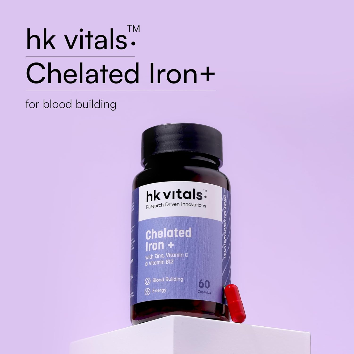 hk vitals Chelated Iron + Supplement