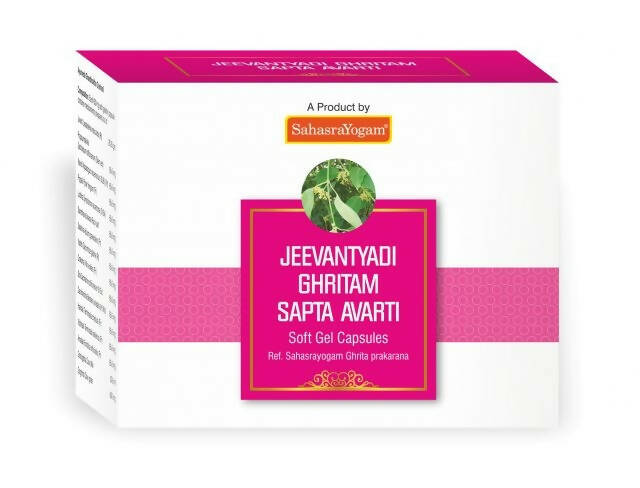 Sahasrayogam Jeevantyadi Ghritam Sapta Avarti Capsules