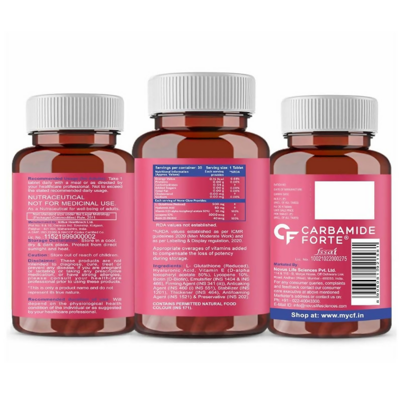 Carbamide Forte L-Glutathione Reduced+ Tablets
