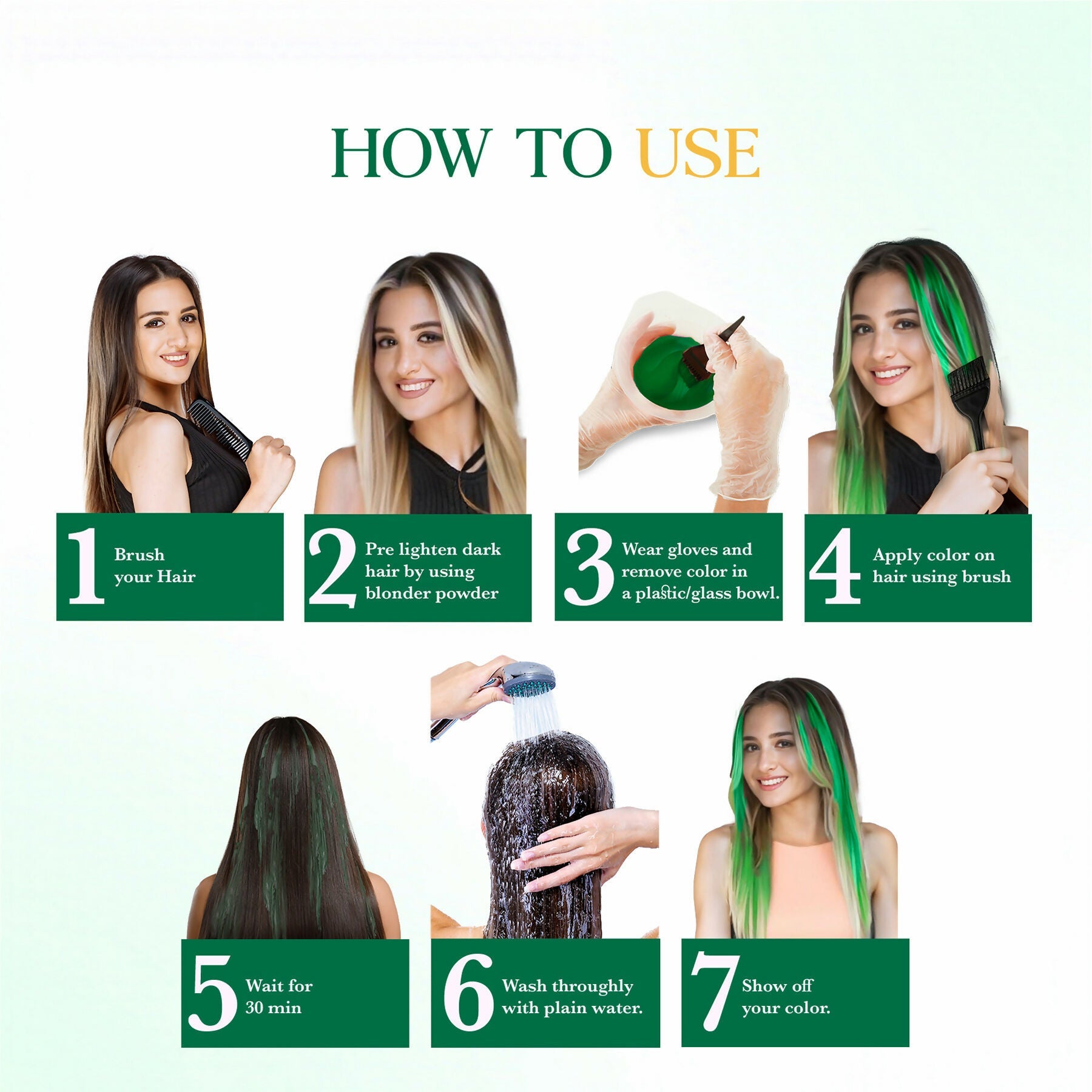 Cosglam Semi Permanent Hair Color for Women & Men (