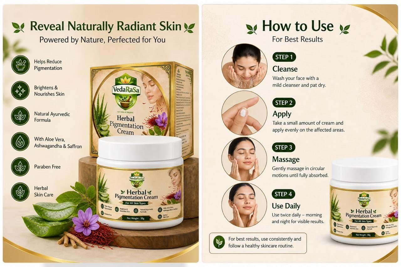 VedaRasa Herbal Pigmentation Cream