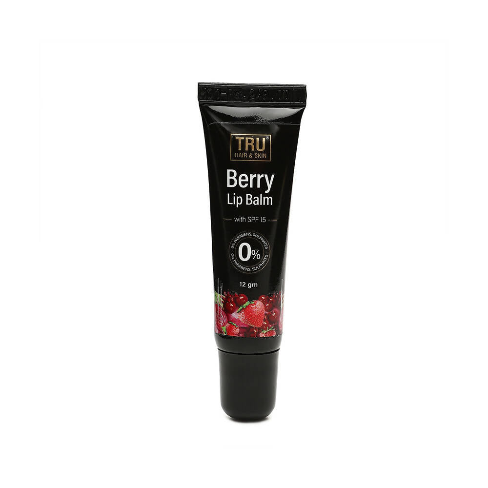 Tru Hair & Skin Berry Lip Balm With SPF 15