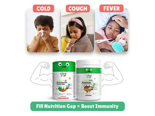 Little Joys Nutrimix Nutrition Powder 2 - 6 yrs + Multivitamin Gummies Combo