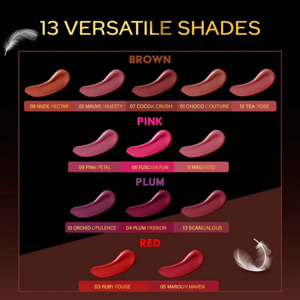 Faces Canada Comfy Matte Wow Liquid Lipstick - Scandalous 13