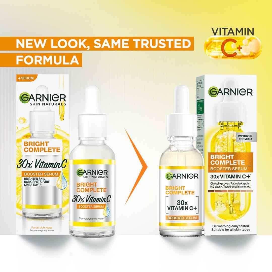 Garnier Bright Complete Vitamin C Booster Face Serum