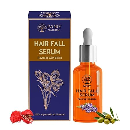Ivory Natural Hair Fall Serum For Hair Fall & Soothes Scalp, For Men & Women