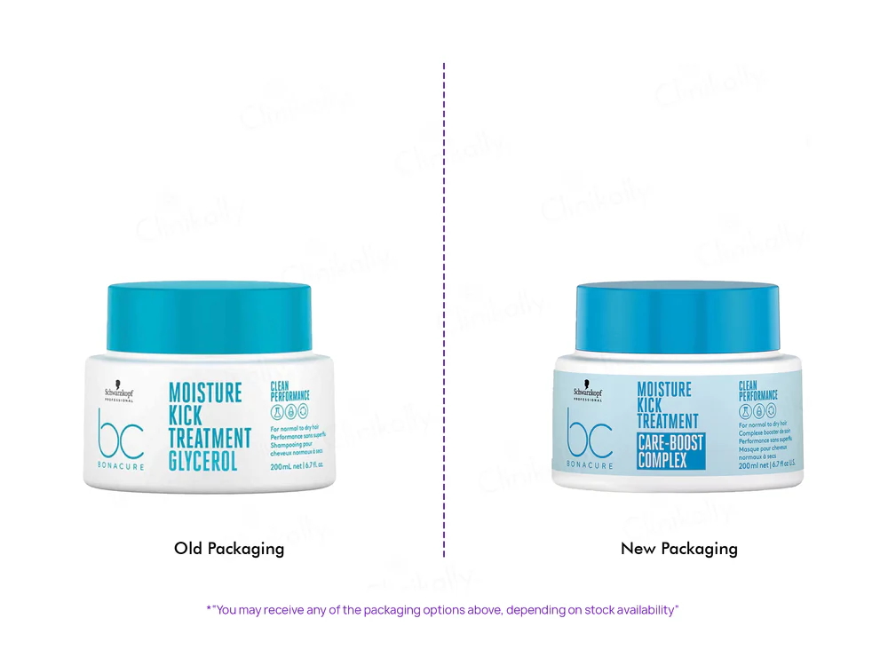 Schwarzkopf Professional New Bonacure Moisture Kick Range Clean Combo