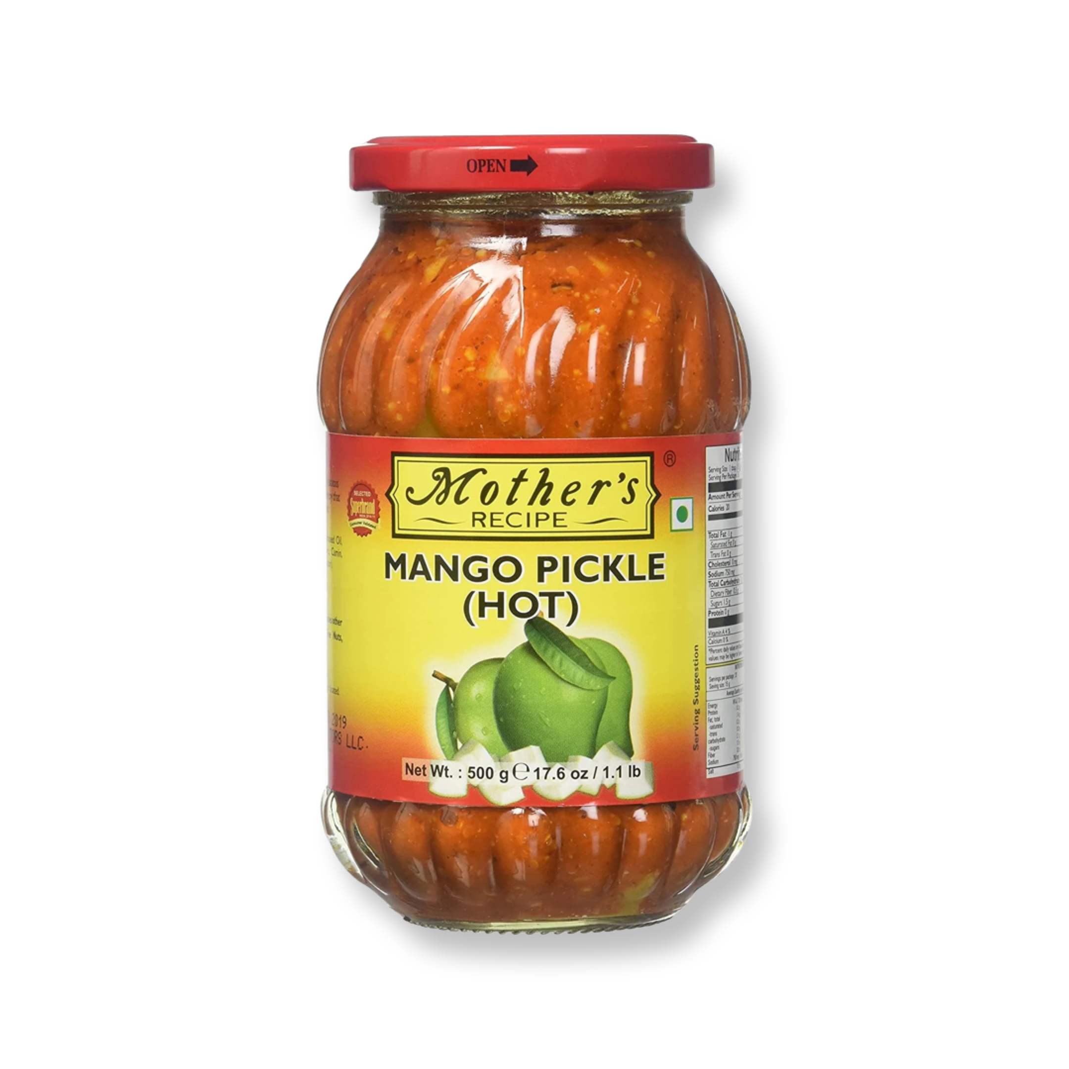 Mother’s Mango Pickle hot 500gm