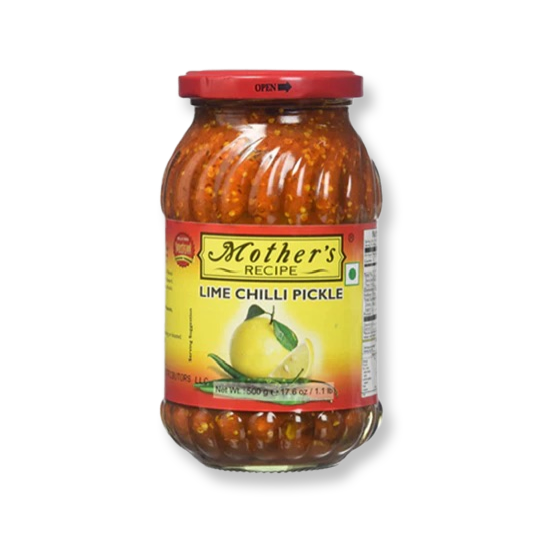 Mother’s lime chilli pickle 500gm