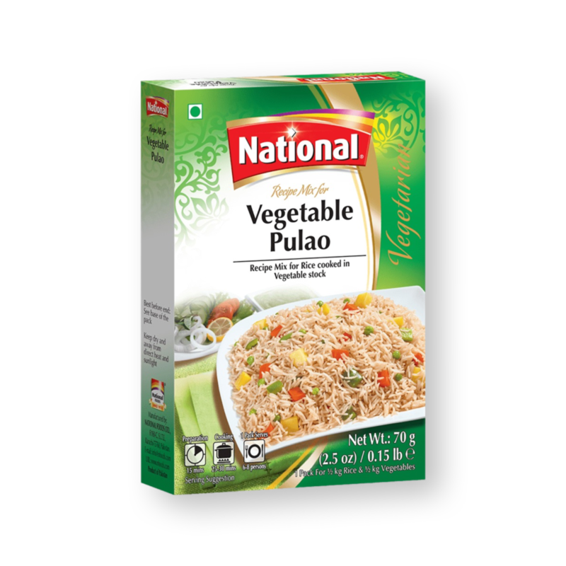 National Seasoning Mix Vegetable Pulao 70g