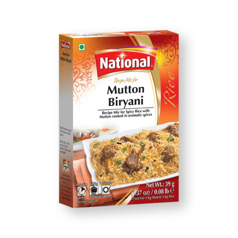 National Seasoning Mix Mutton Biryani 39g