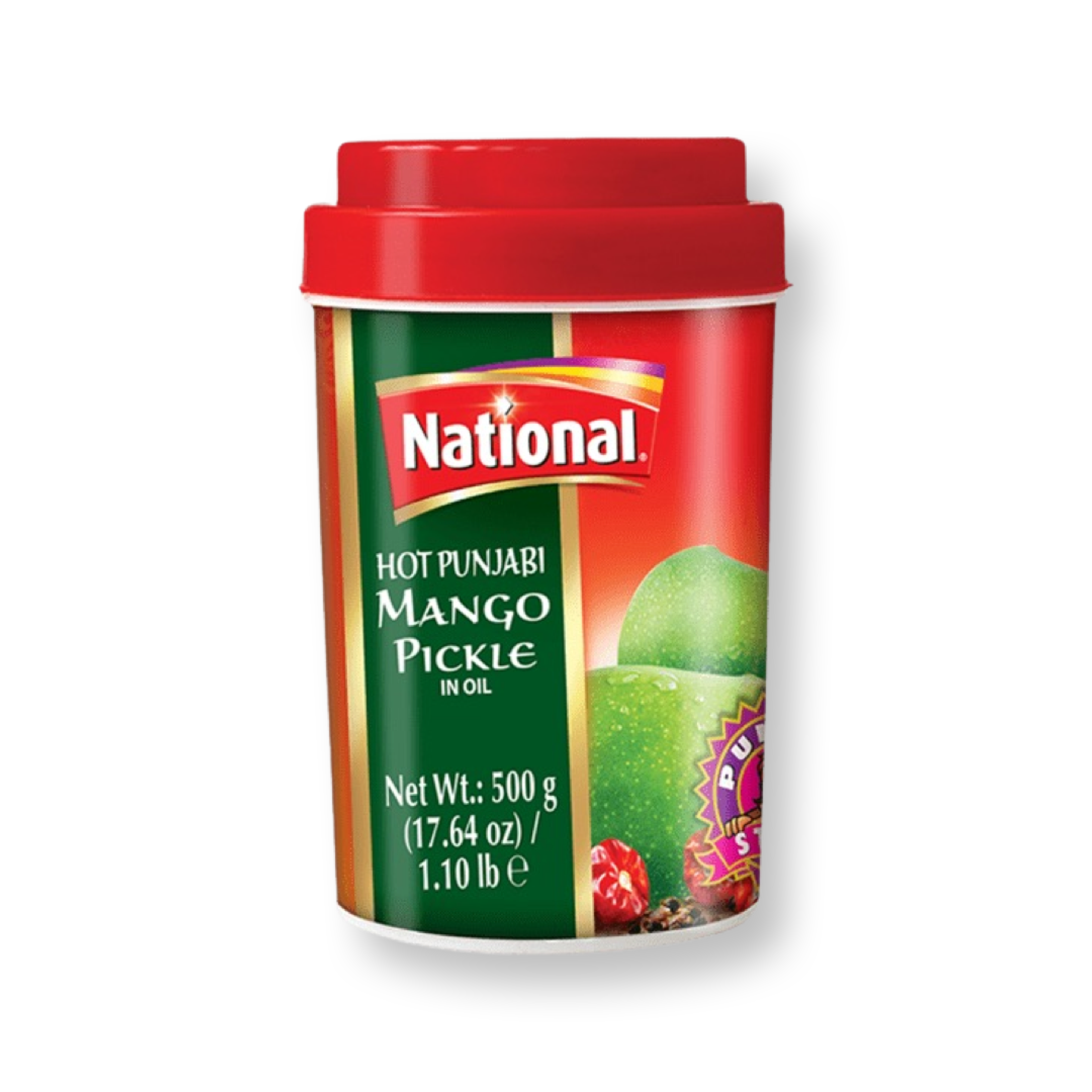 National Hot Punjabi Mango Pickle 500g