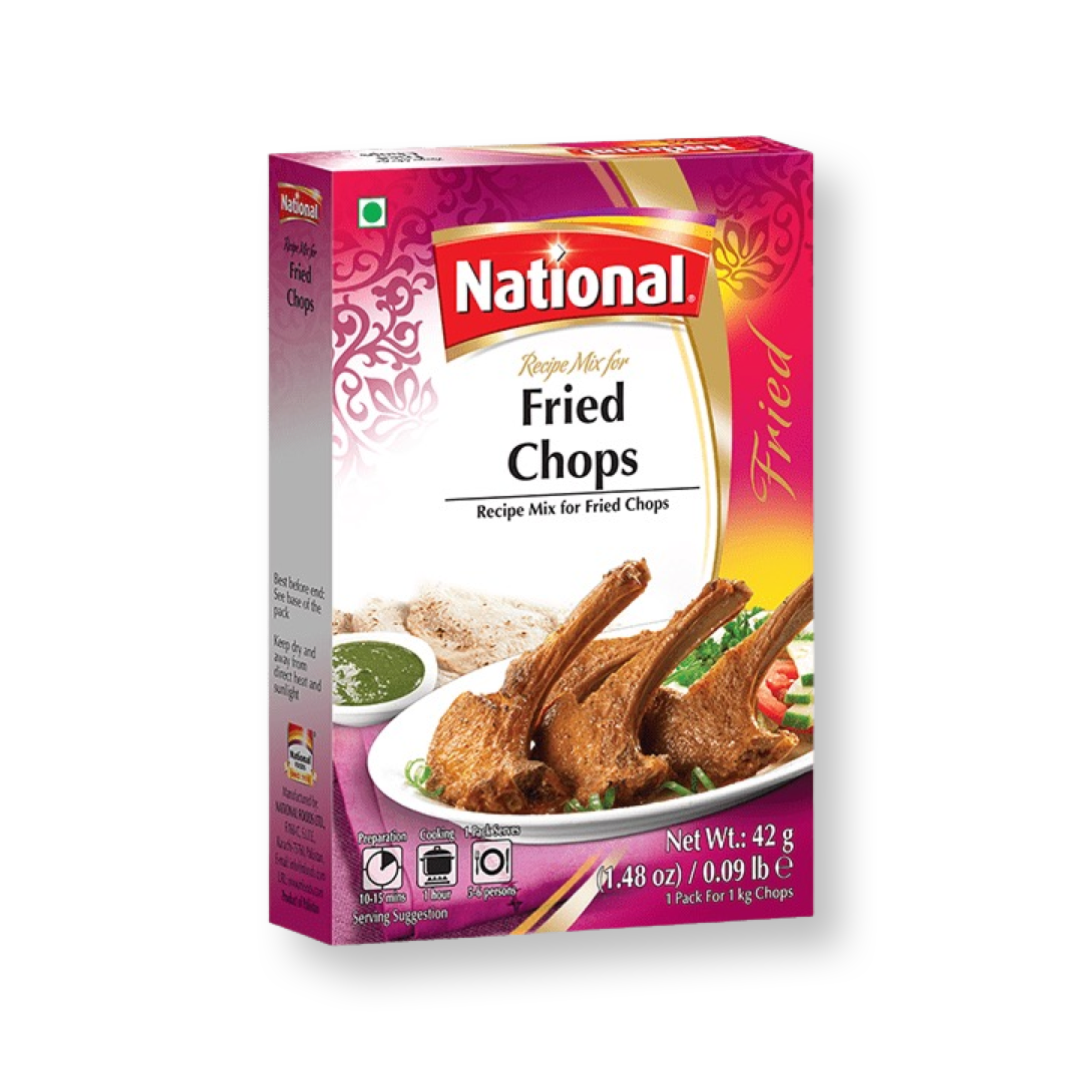 National Seasoning Mix Fried Chops 42g