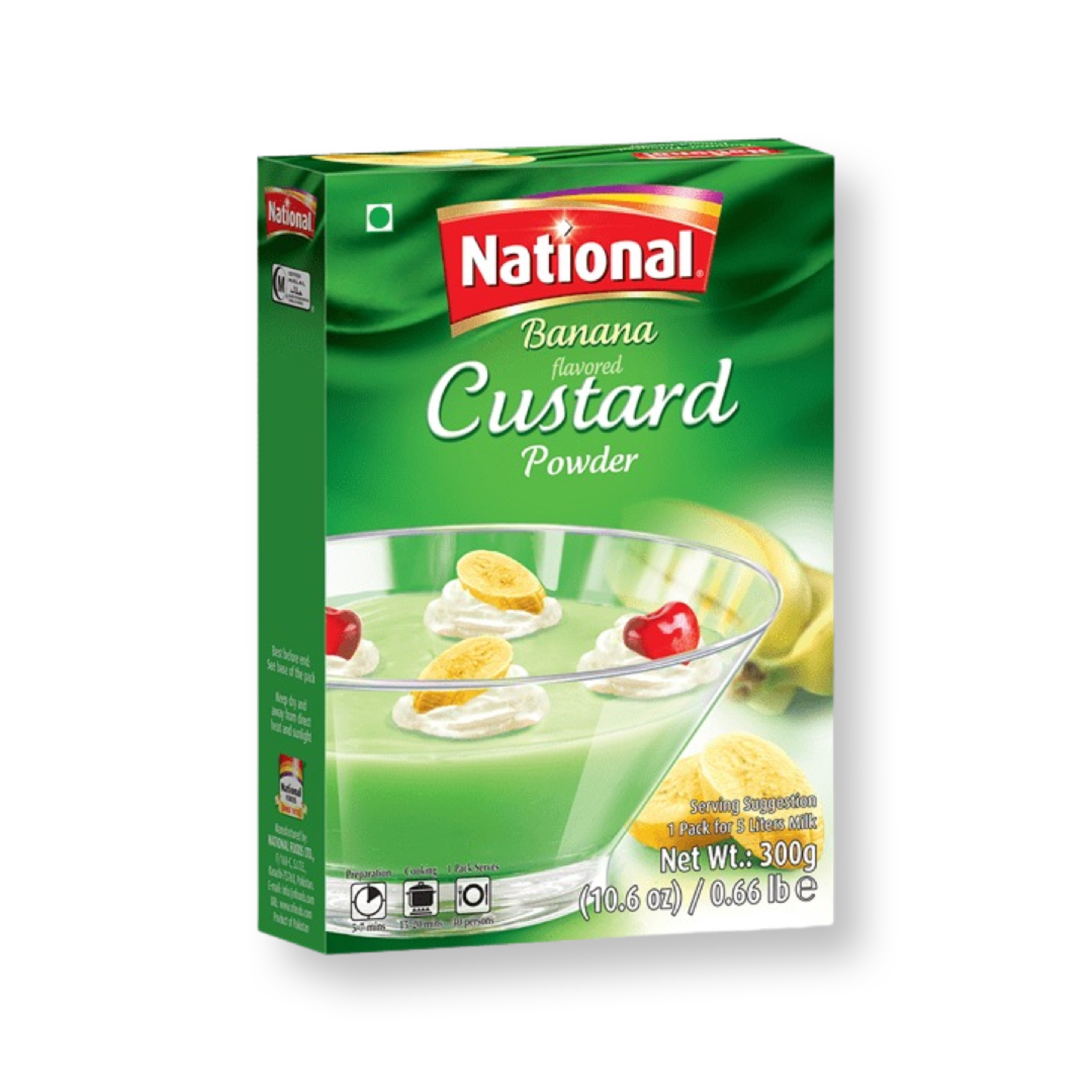National Custard Banana 300g
