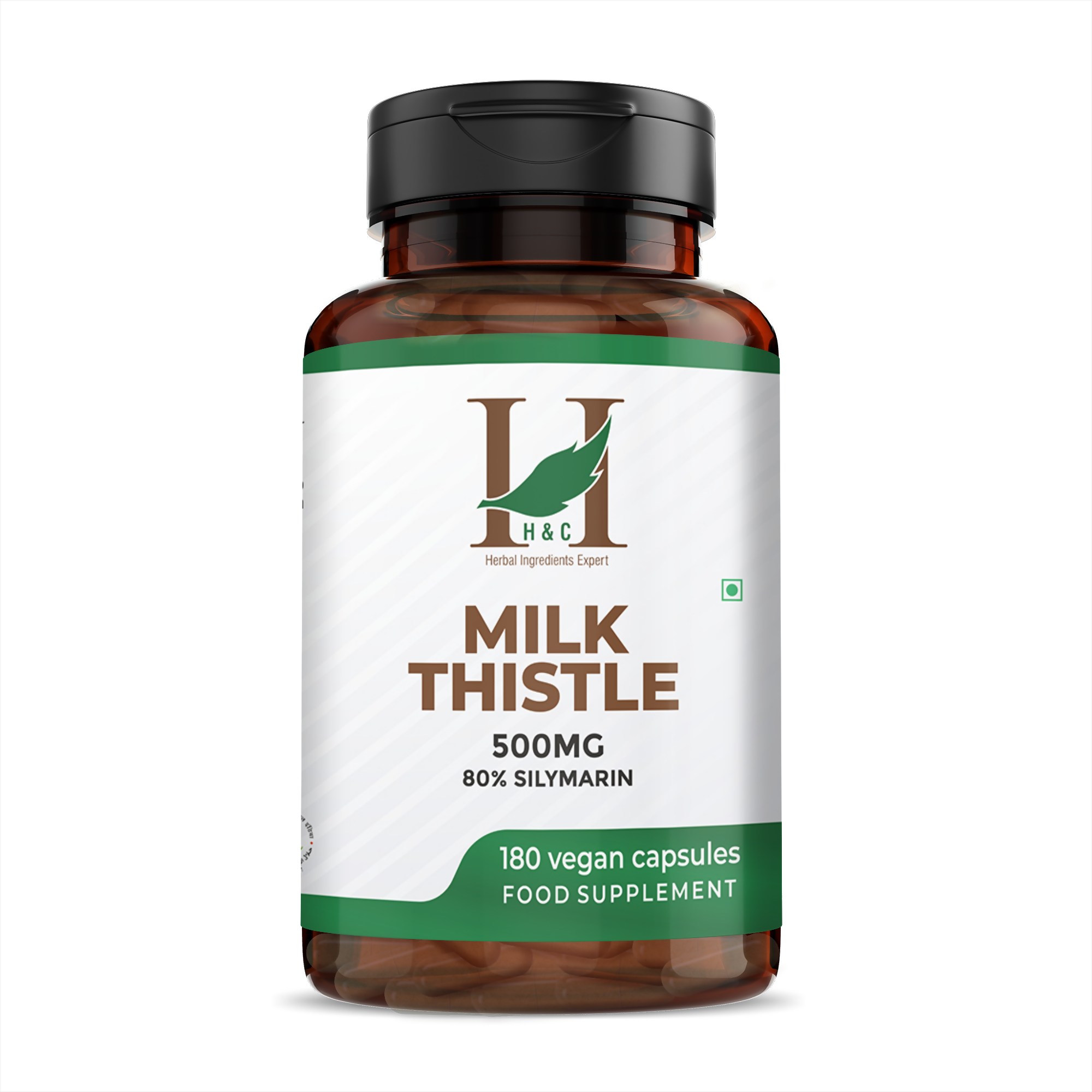 H&C Herbal Milk Thistle Veg Capsules