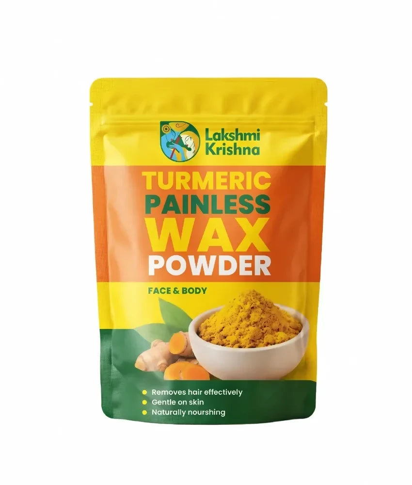 Lakshmi Krishna Turmeric Painless Wax Powder(Face & Body)