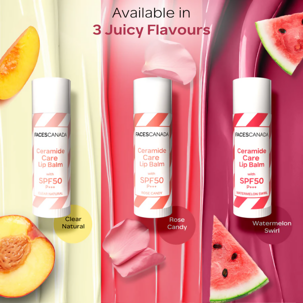 Faces Canada Ceramide Care Lip Balm - Clear Natural 01