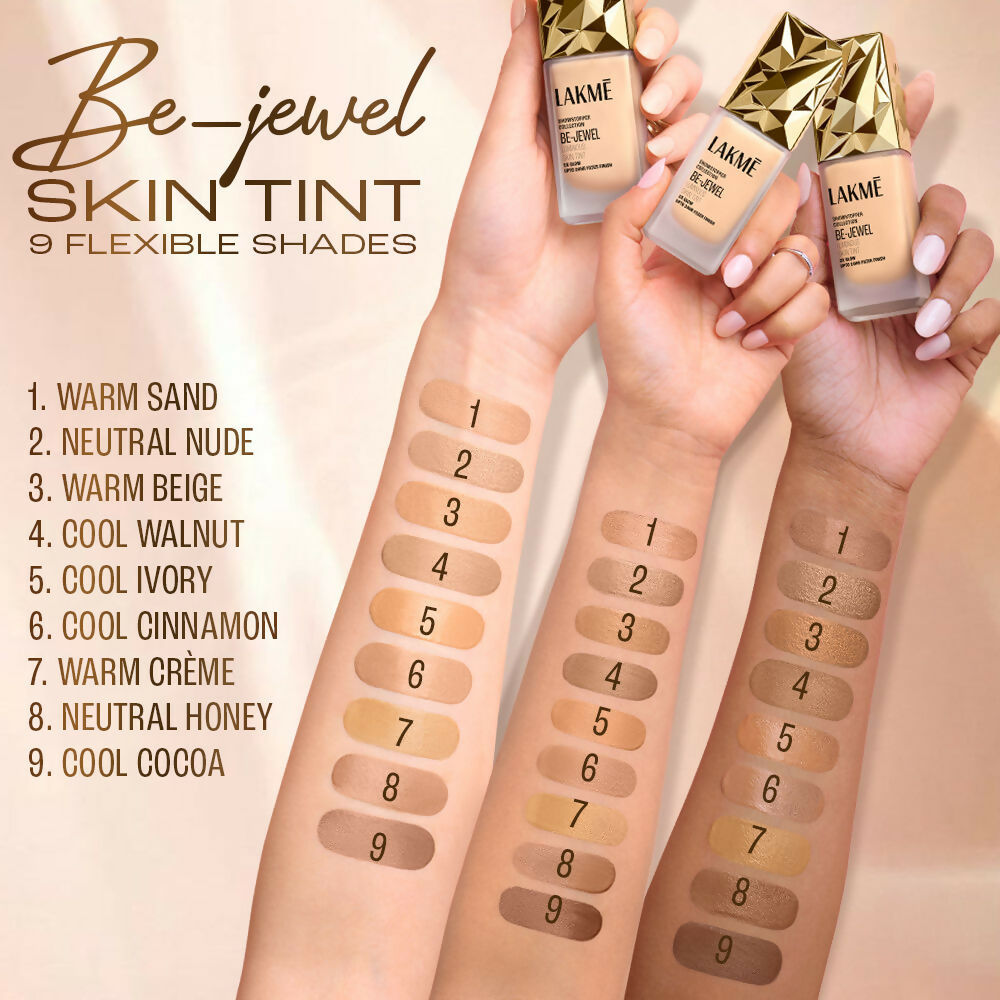 Lakme Absolute Luminous Skin Tint Foundation - Warm Creme