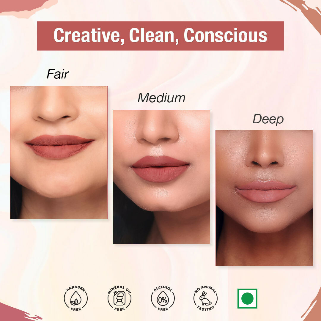 The Natural Wash Matte Velvet Longstay Liquid Mini Lipstick - 03 Magical Mauve