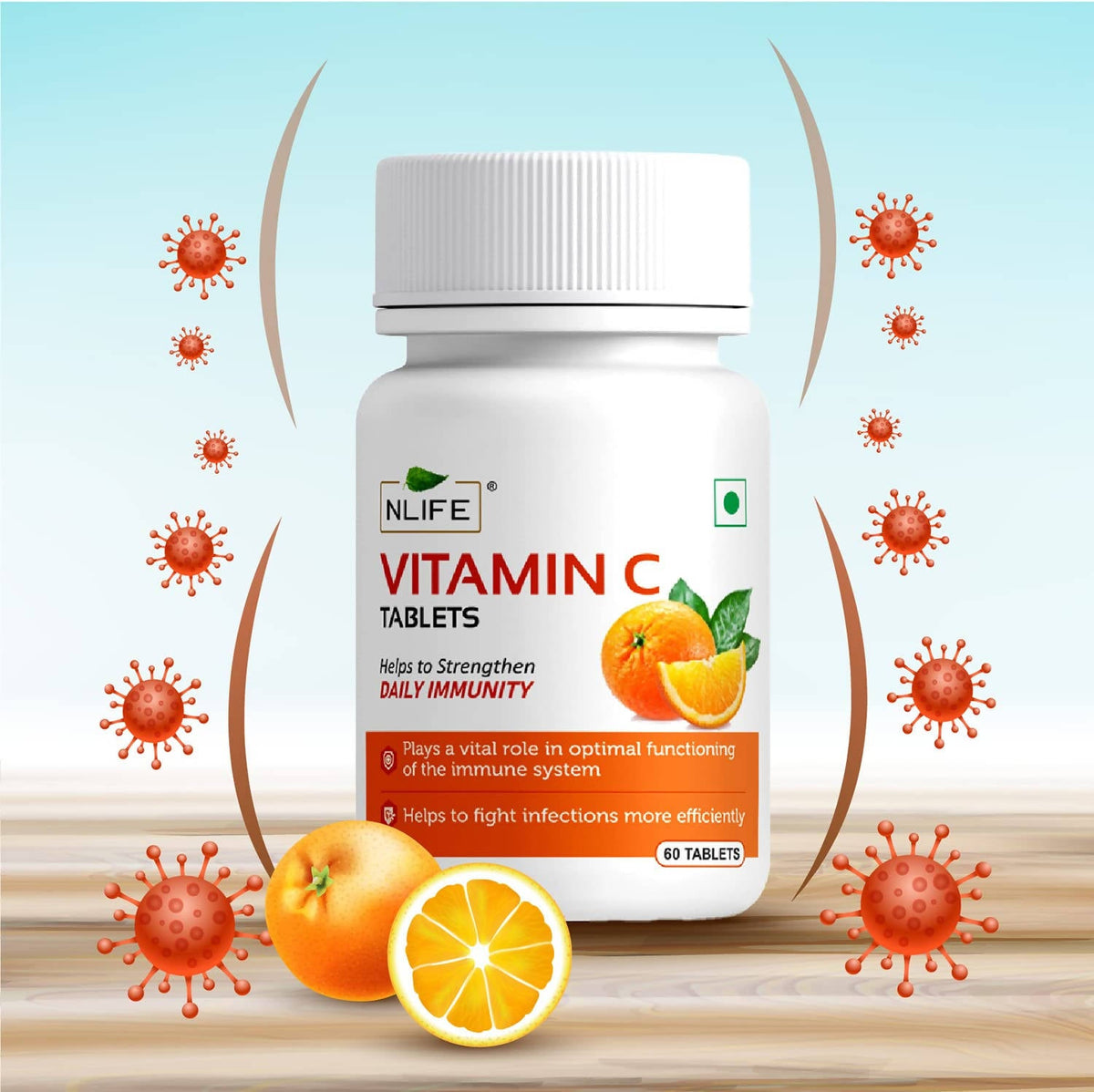 NLife Vitamin C Tablets