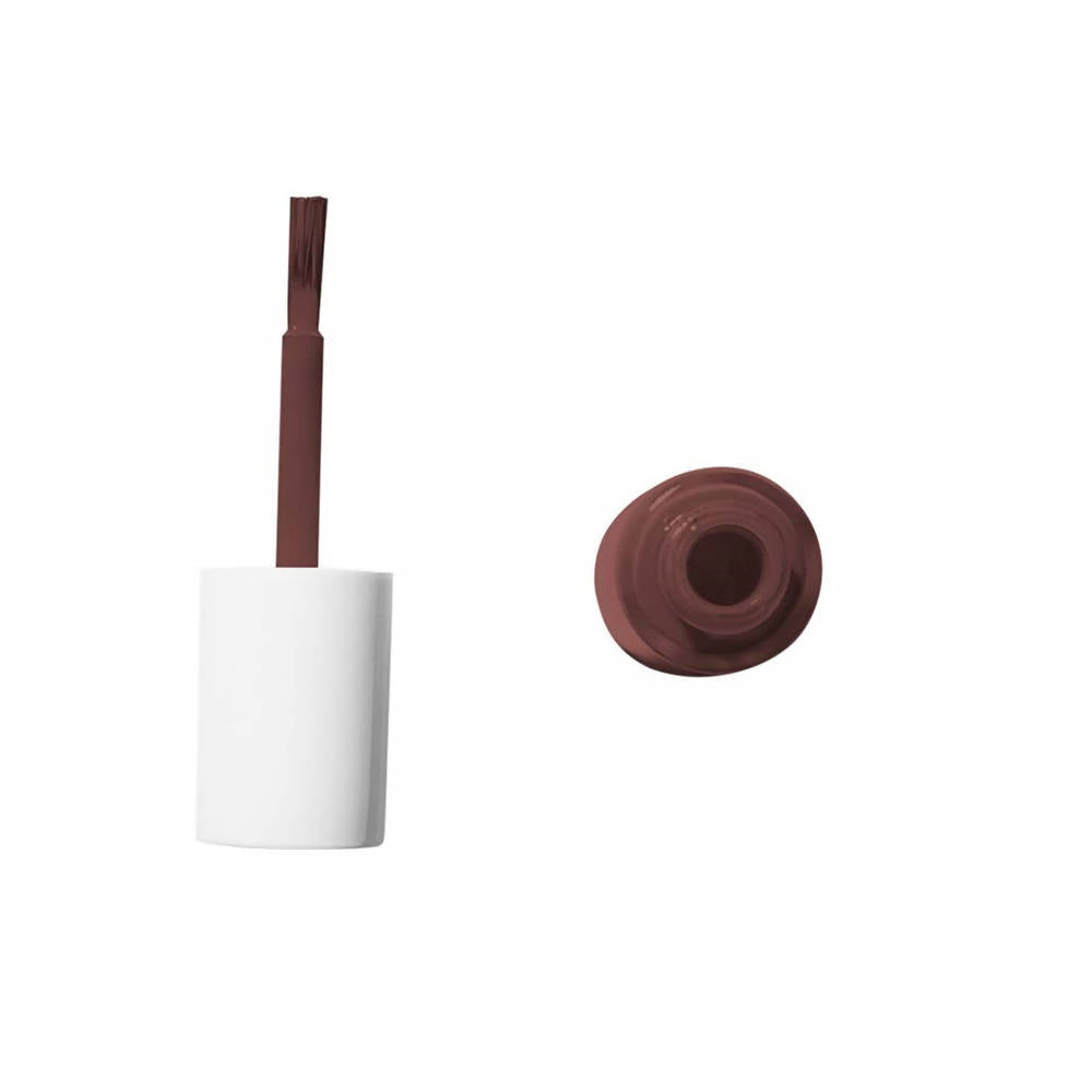 MYGLAMM LIT Nail Enamel - Oh Fudge - Oxblood Shade (7 Ml)