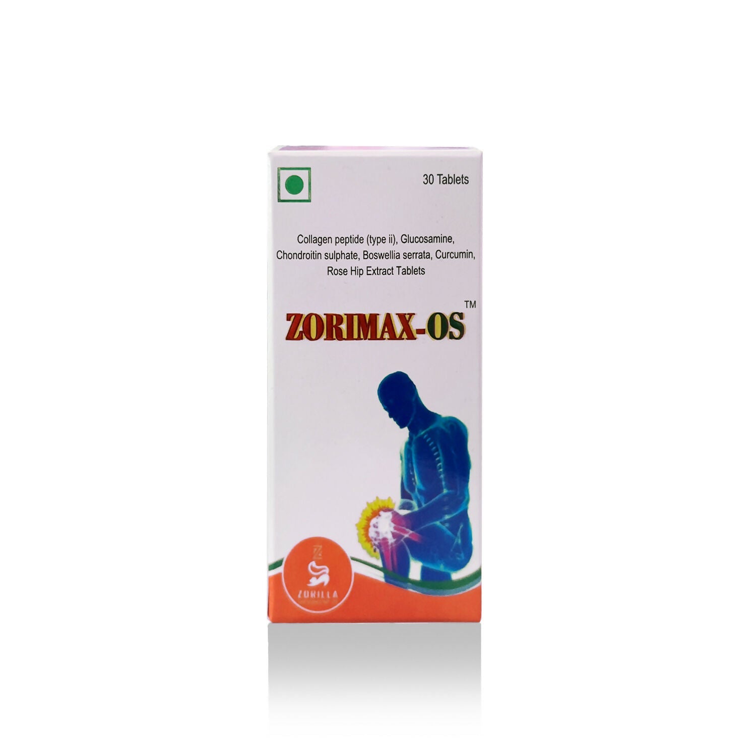 Zorilla Life Science Zorimax OS Collagen Peptide Tablets