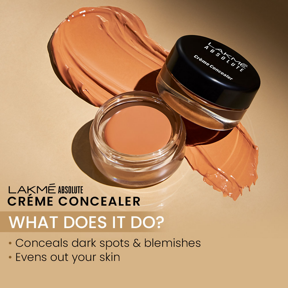 Lakme Unreal Cover Creme Concealer Lightweight & Hydrating - Ivory
