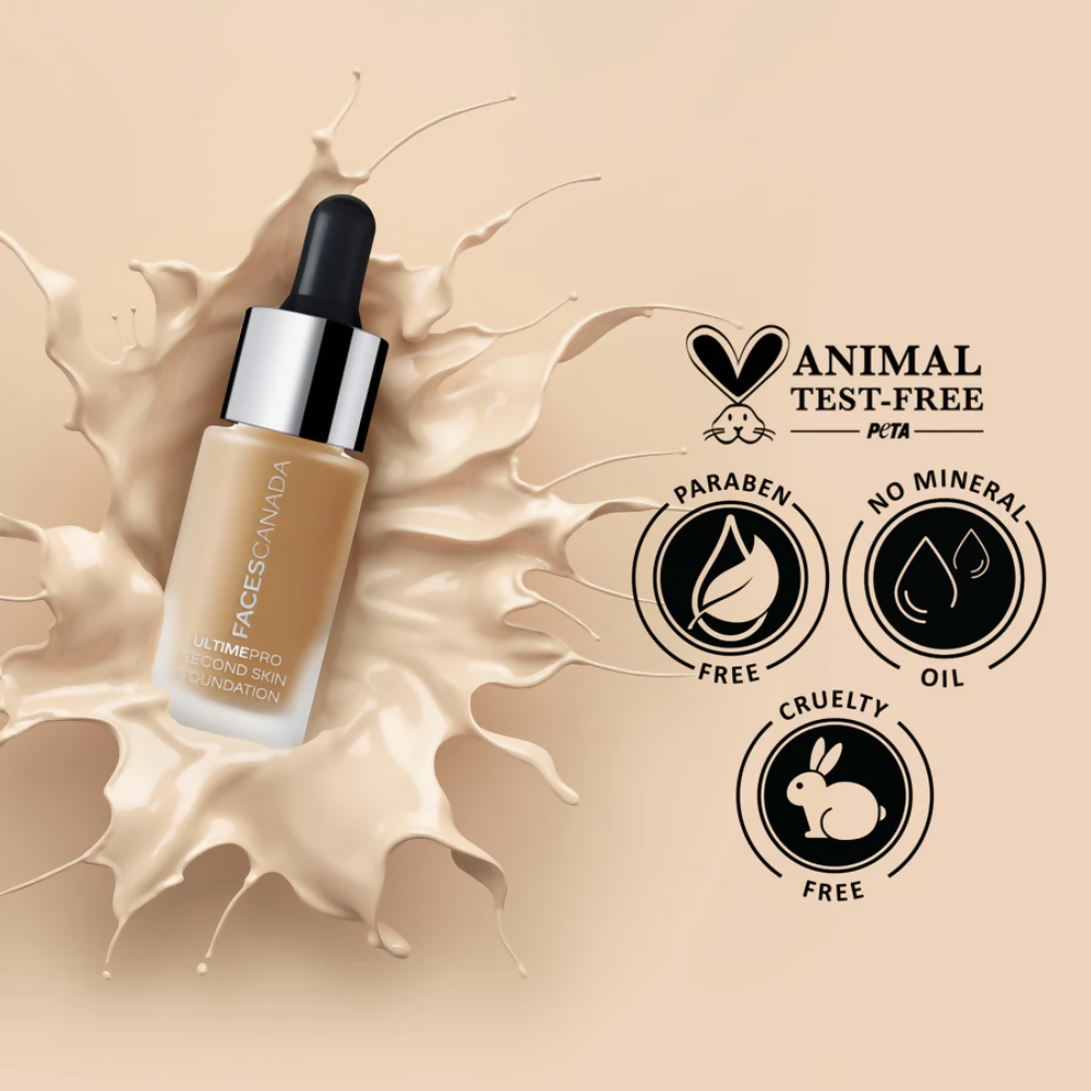 Faces Canada Ultime Pro Second Skin Foundation - Absolute Ivory 012