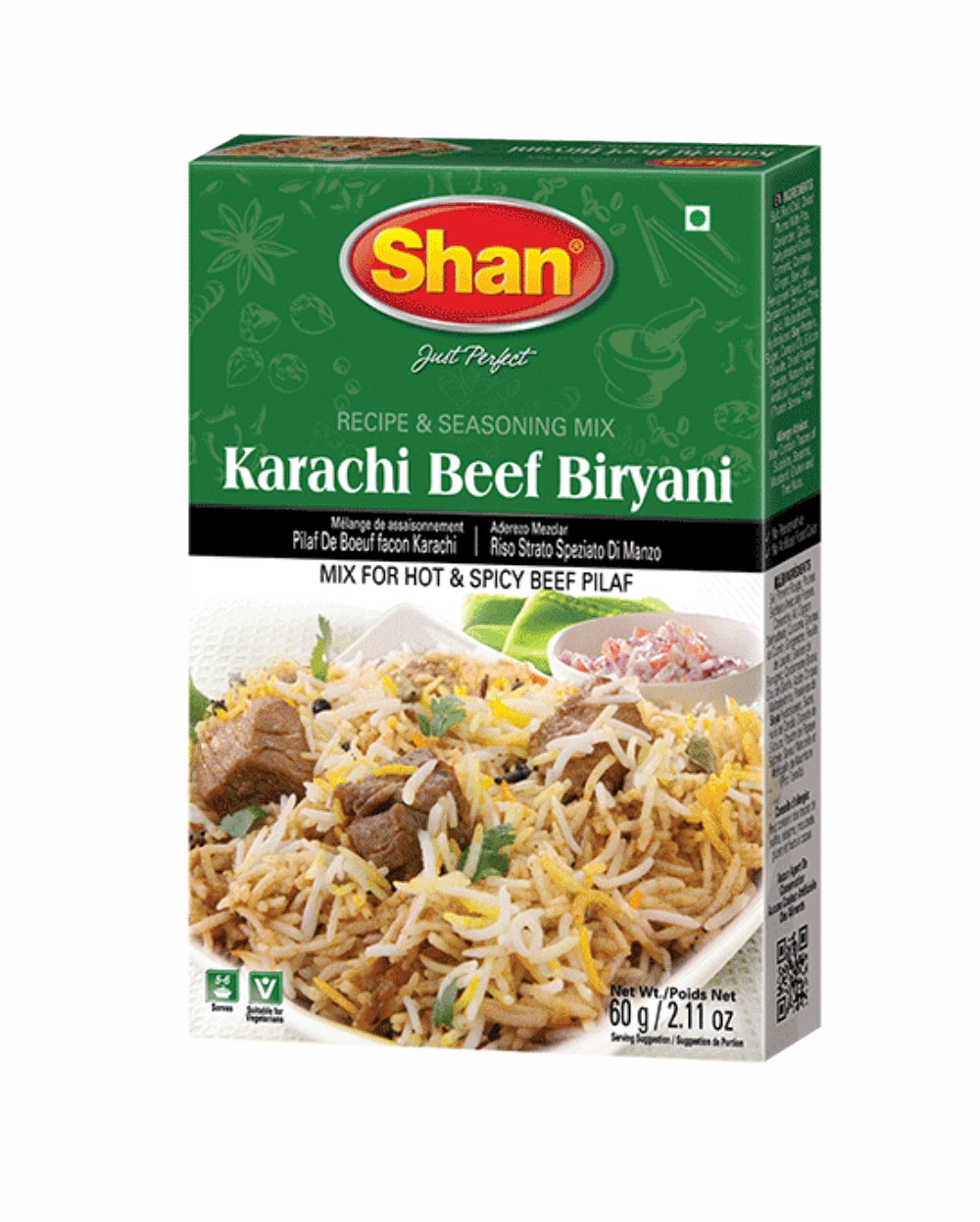 Shan Seasoning Mix Karachi Beef Biryani 60gm