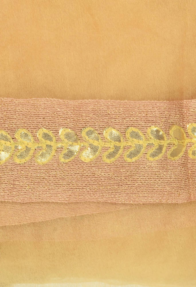 Mominos Fashion Golden Orgenza Gota Patti Dupatta