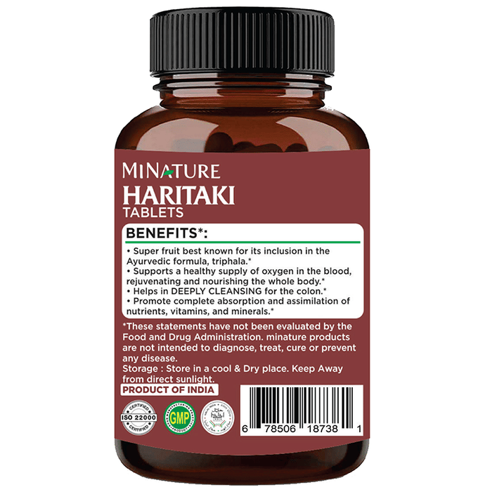 Minature Haritaki Tablets