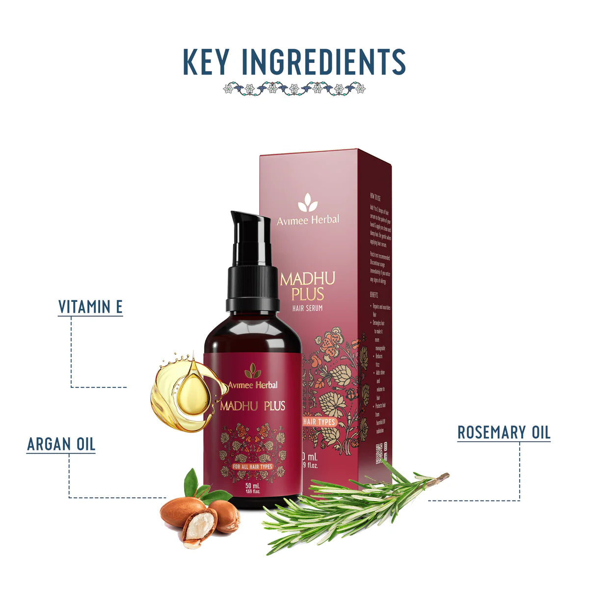 Avimee herbal Madhu Plus Hair Serum