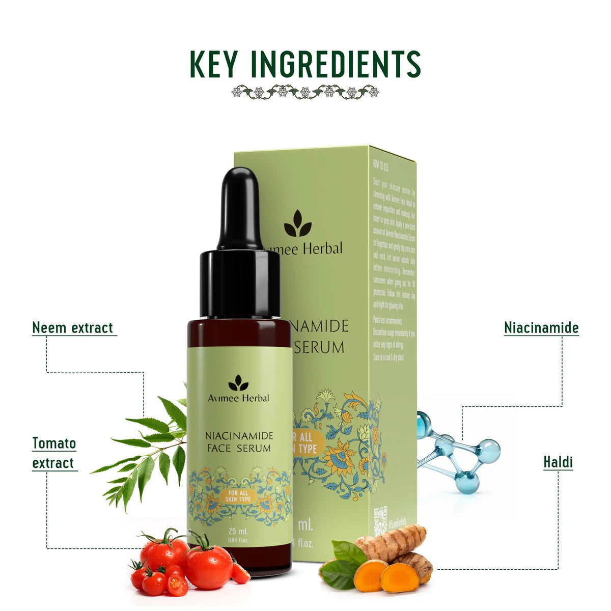 Avimee herbal Niacinamide Face Serum