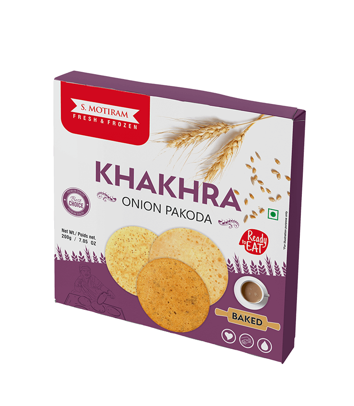 S Motiram Onion Pakoda Khakhra 200g
