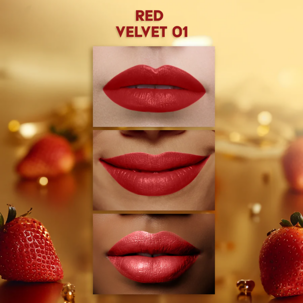 Faces Canada Comfy Matte Velvet Touch Lipstick - Red Velvet Cake 01