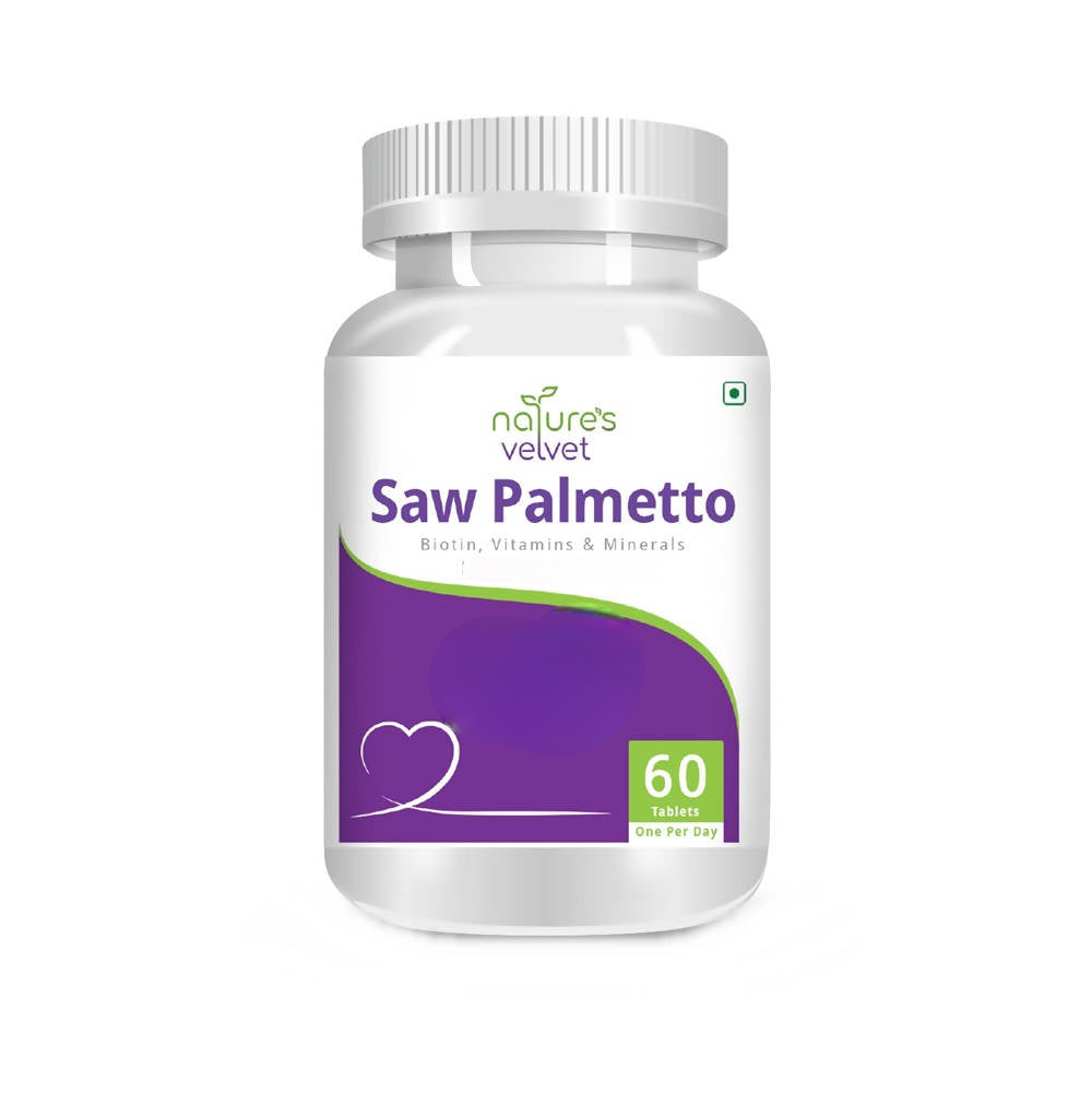 Nature's Velvet Saw Palmetto Tablets