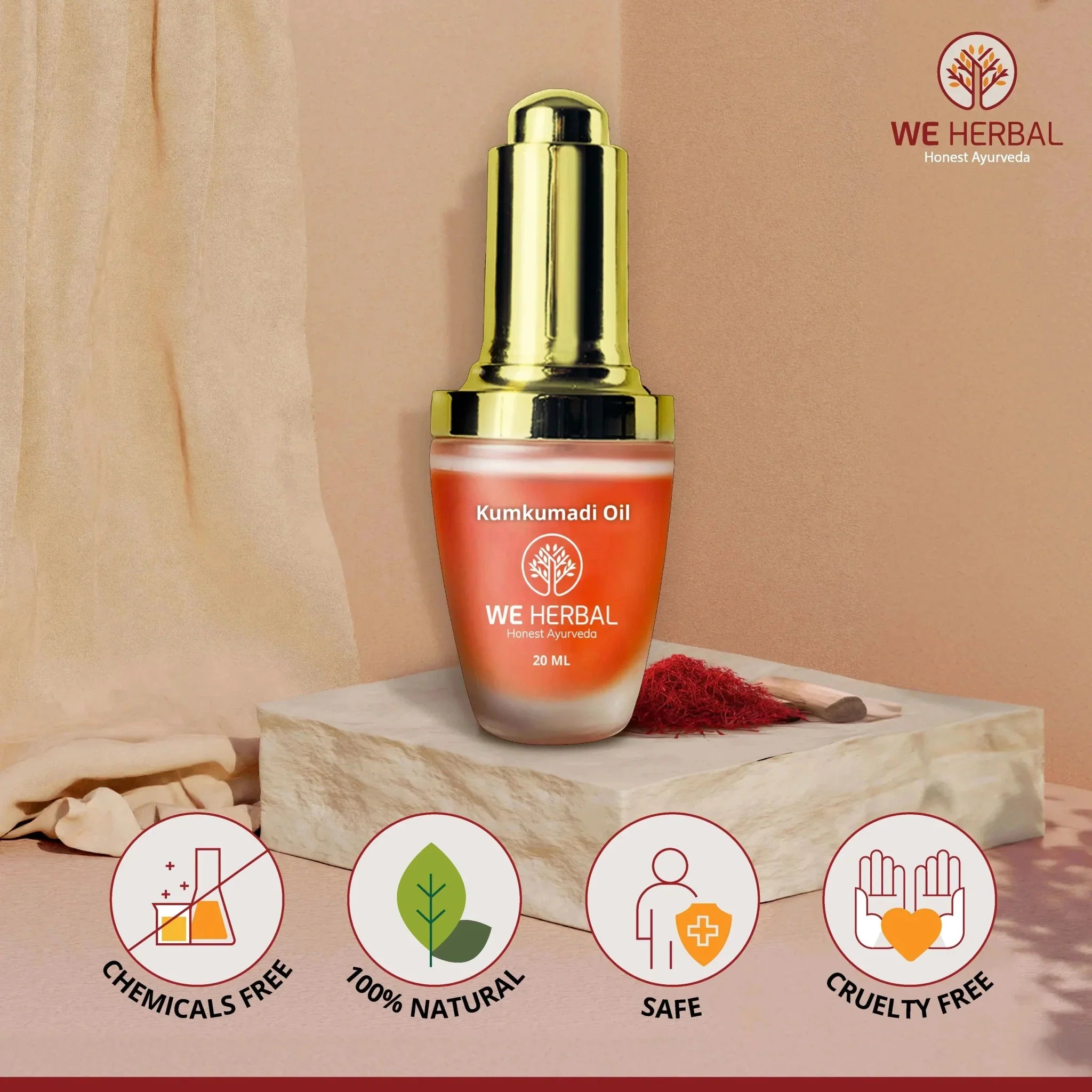 We Herbal Kumkumadi Face Oil: The Secret To Glowing, Flawless And Youthful Skin