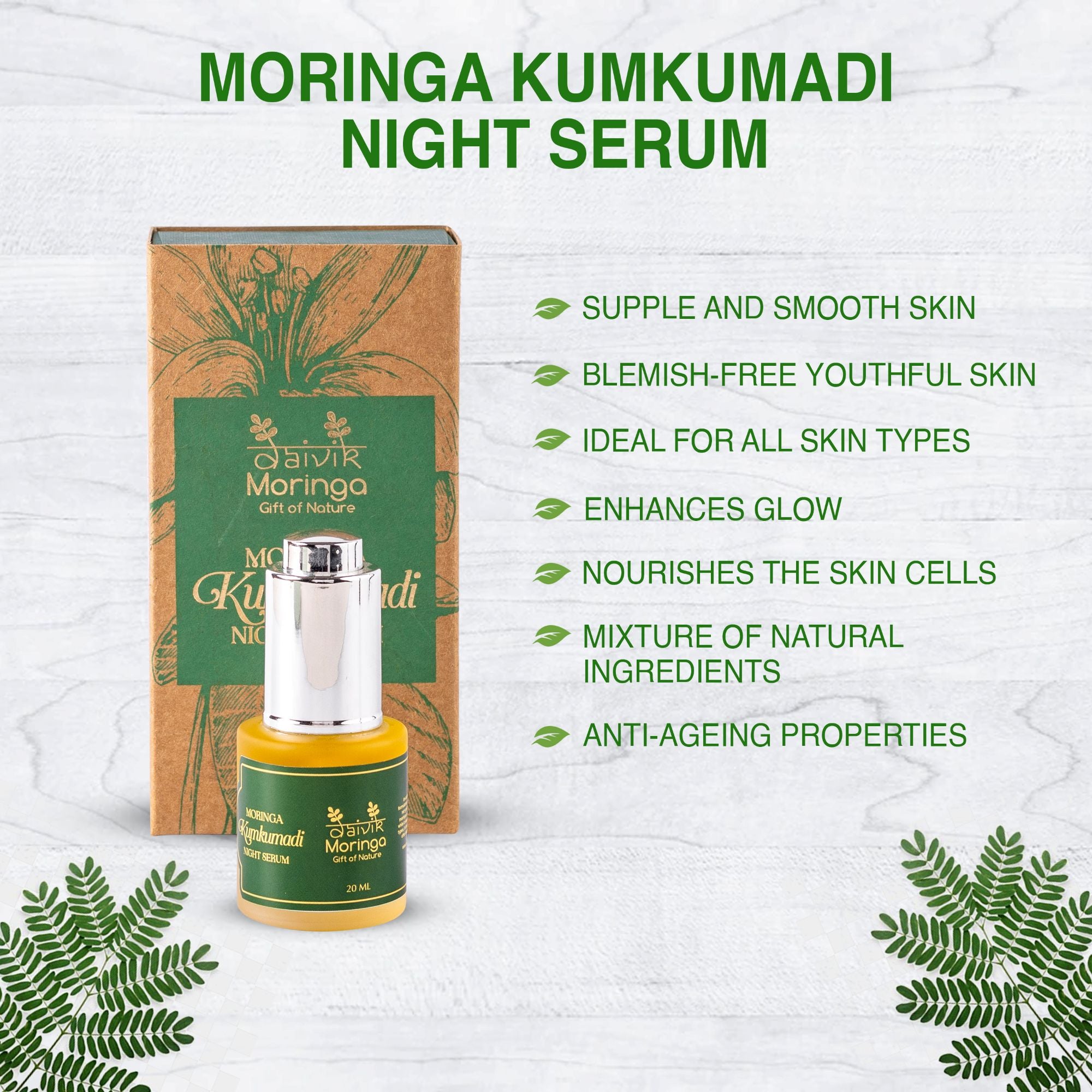 Moringa Kumkumadi Night Serum