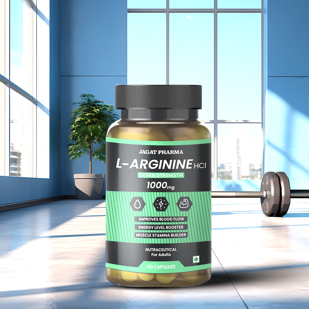 Jagat Pharma L-Arginine 1000mg Capsules
