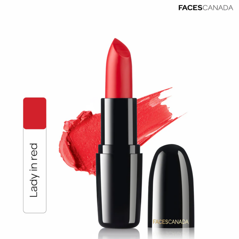Faces Canada Creme Finish Lipstick - Lady In Red 11