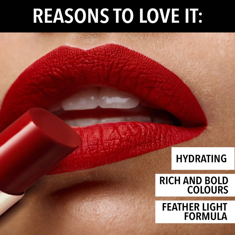 Blue Heaven Powder Matte Lipstick Tulip Pink